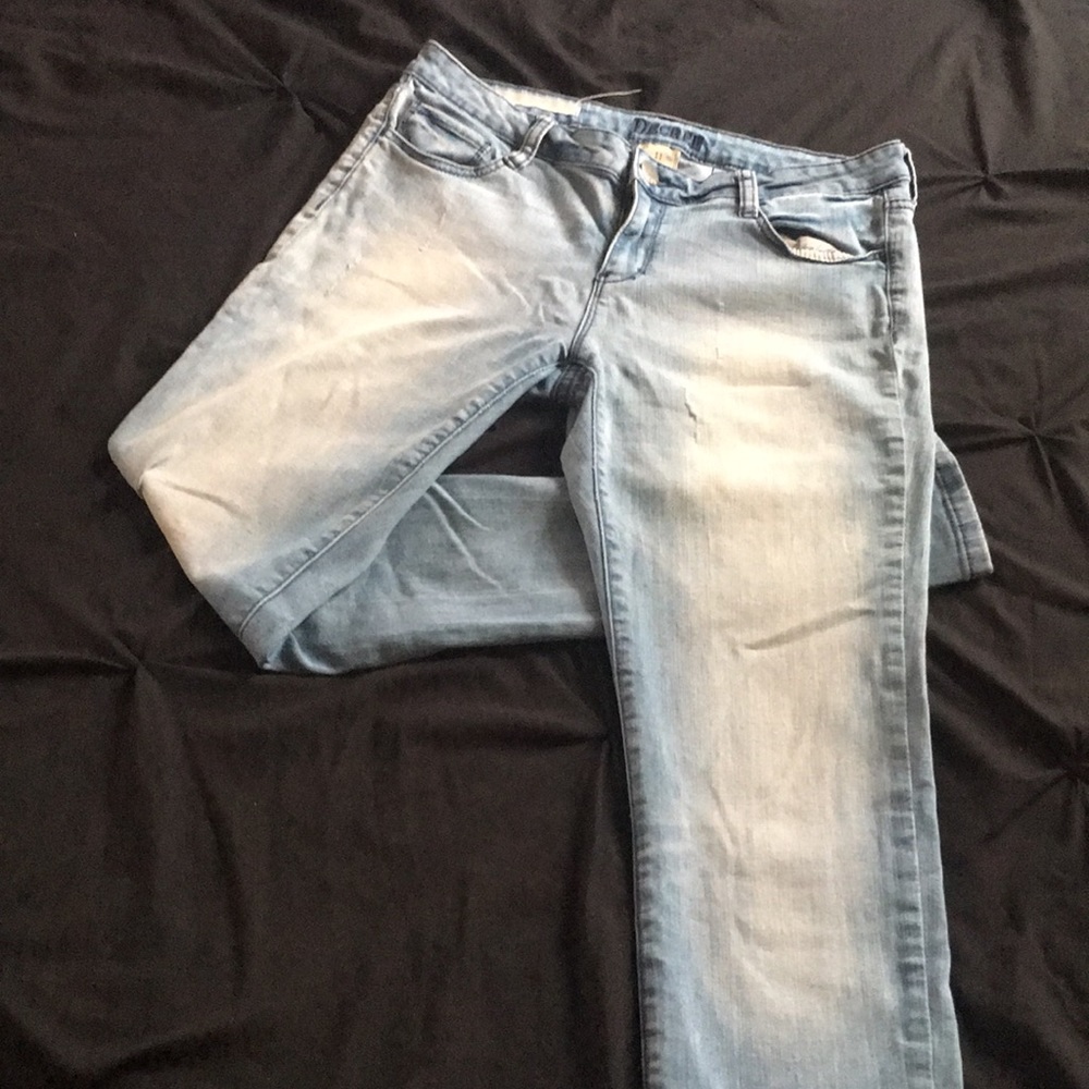 Acid Washed Skinny Jeans